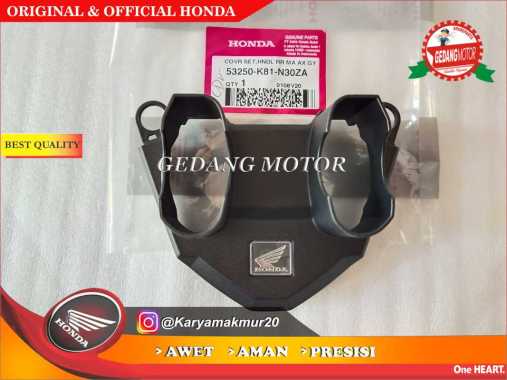 COVER DUDUKAN STANG STIR BEAT STREET ORIGINAL HONDA 53250-K81-N30ZA