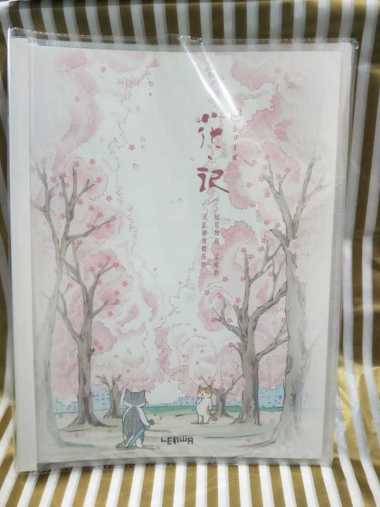 MAP FOLDER PLASTIK BINDER BUKU TULIS MODEL SPIRAL MOTIF KUCING SAKURA map 1