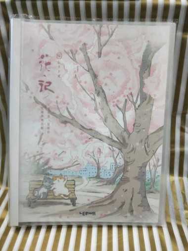 MAP FOLDER PLASTIK BINDER BUKU TULIS MODEL SPIRAL MOTIF KUCING SAKURA map 4