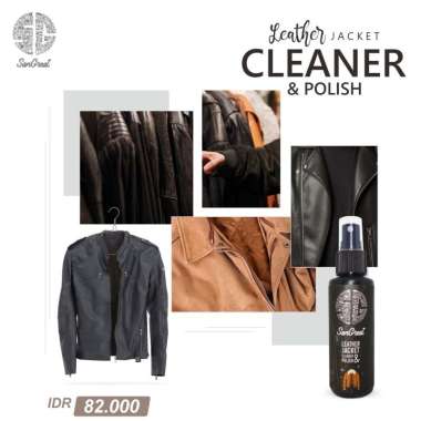 Pembersih Tas, Sofa, Sepatu dan Jacket SanGreat Leather Care 100ml Jaket Kulit