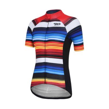 Stolen Goat Women���s Limited Edition Hypervelocity 18 Jersey Pakaian Sepeda Wanita - Multicolor