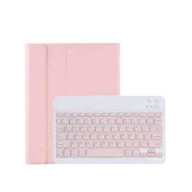 Ipad 7 10.2 2019 NEW Book Cover KEYBOARD Bluetooth Premium Case Pink