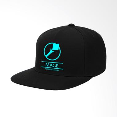 IndoClothing Mobile Legends Mage Topi Snapback Pria - Hitam
