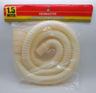 SELANG FLEXIBEL 1.5 meter KENMASTER / PEMBUANGAN AIR MESIN CUCI