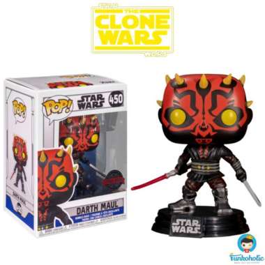 Funko POP! Star Wars Darth Maul with Darksaber & Lightsaber EXCLUSIVE