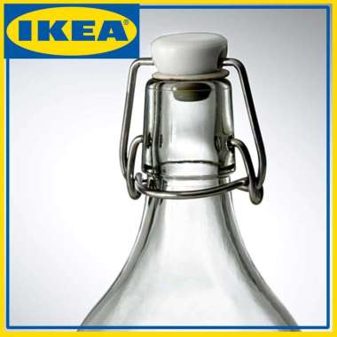 Botol Kaca IKEA Korken 1Liter / 500ml 1 Liter