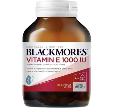 Blackmores vitamin e vit e 1000iu 1000 iu 100