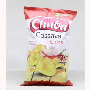 CHUBA CASSAVA CHIPS CHILI BALADO 140 G