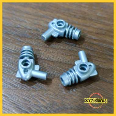 LEGO PARTS 6046398 Weapon - Laser Pistol Silver Metallic