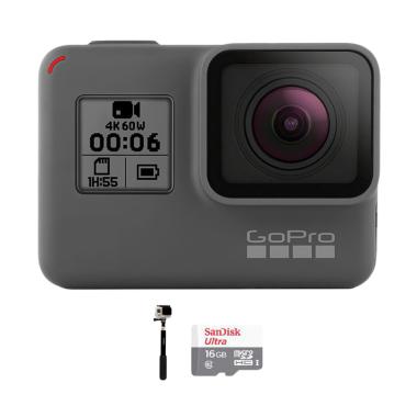 GoPro Hero 6 Combo Supreme 16 GB Action Camera - Black