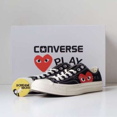 platform comme des garcons converse