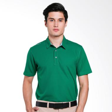 Svinfit Basic Fit Polo Pakaian Golf Pria - Green