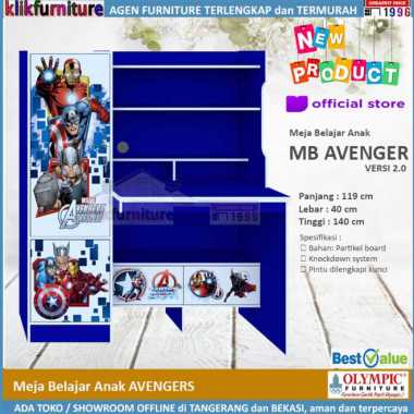 Meja Belajar Anak Motif MBB AVENGERS by Olympic