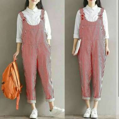 Overall Red - Overall Salur - Jumper Salur Red - Overall Deli