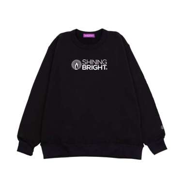 Shining Bright Vibrant Crewneck - Black S
