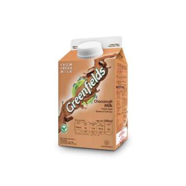 Promo Harga Greenfields Fresh Milk Choco Malt 500 ml - Blibli