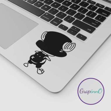 Decal Sticker Macbook Apple Tony Copper One Piece Anime Stiker Laptop