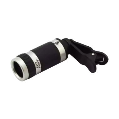 Yangunik Lens Mobile Phone Telescope 8x Zoom Teropong HP - Hitam
