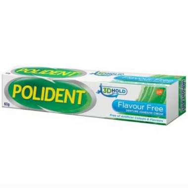 POLIDENT FLAVOUR FREE 60GR