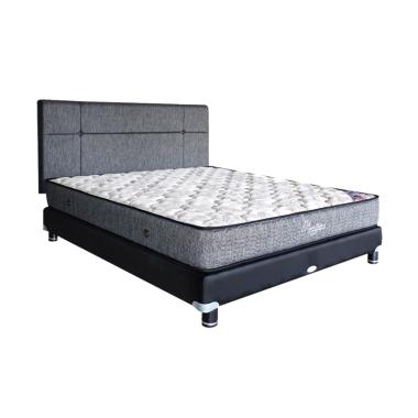 American Pillo Montana Kasur Springbed Set - Grey White