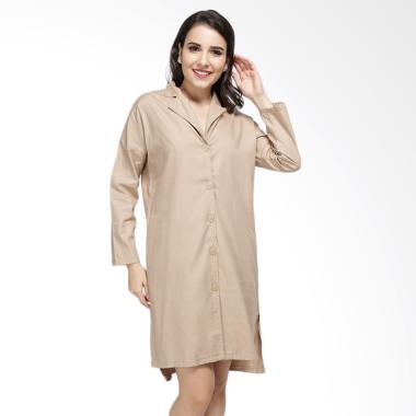 Madeleine Lucia Dress - Brown