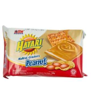 Hatari malkist crackers peanut 120gr