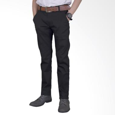 Primestore Chino Celana Panjang Pria - Black [Big Size]