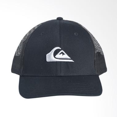 Quiksilver Grounder Headwear Anthracite Topi Pria [KVJ0]
