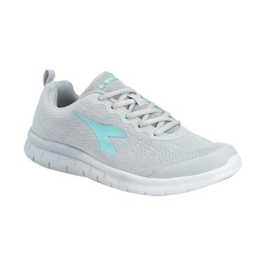 Diadora Women Running Jefferi Sepatu Lari Wanita - Grey [DIARU80408GT]