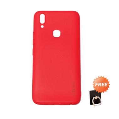 Lize Slim Case Vivo V9 Softcase Viv ... Holder Ring Stand Random