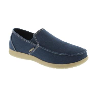 Crocs Santa Cruz Clean Cut Loafer M ... a Pria - Navy [2029724BM]