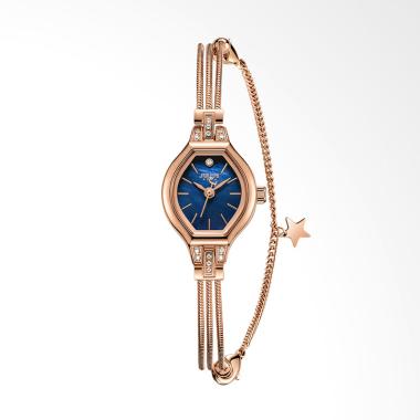 Julius JA-1057-D Jam Tangan Wanita - Rose Gold Blue