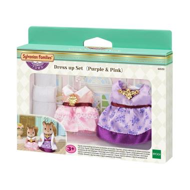 Sylvanian Families Town Dress Up Set - Purple Pink
