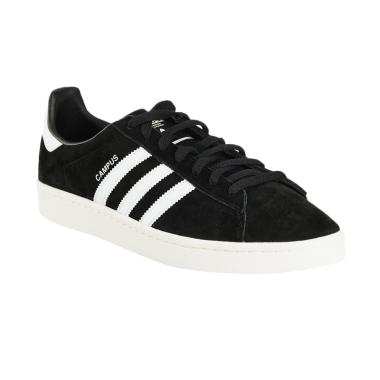 adidas Originals Men Campus Shoes S ... ia - Black White [BZ0084]