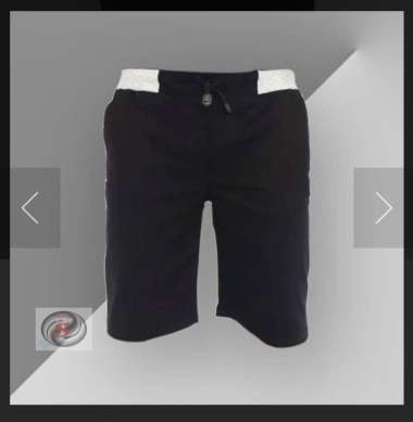 CELANA PRIA CHINOS PENDEK - CELANA CHINOS PRIA -CELANA KEKINIAN- CELANA TERLARIS 30 BLACK
