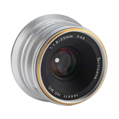 7Artisans 25mm F1.8 Lens for Fujifilm X - Silver