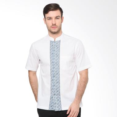 ORNITH Adam Shirt Baju Koko Pria - White [9247.S]