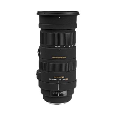 Sigma 50-500mm F-4.5-6.3 APO DG OS HSM Lensa Kamera for Canon -