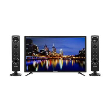 POLYTRON PLD 40TS853 TV LED with Speaker Tower [40 Inch]