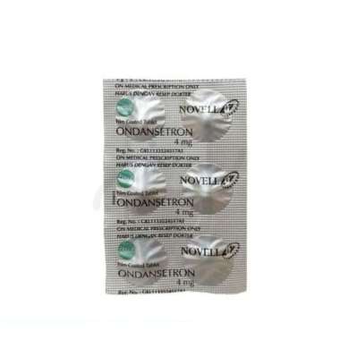 ONDANSETRON NOVELL 4 MG STRIP 6 TABLET