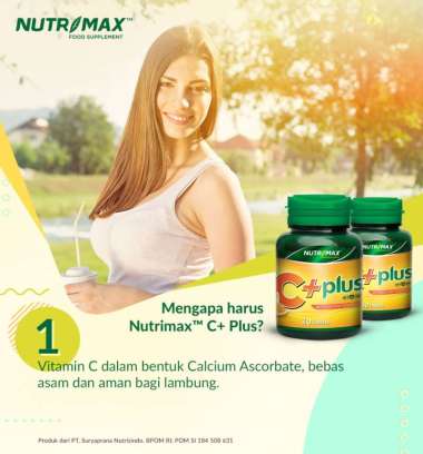 Nutrimax C Plus Zinc isi 30 Tablet