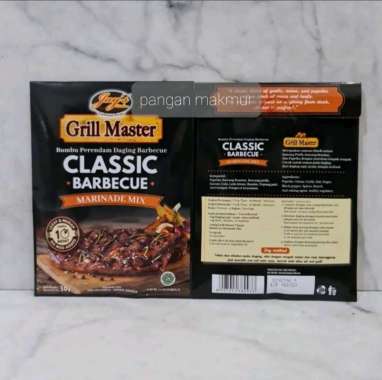 bumbu steak grill master - classic barbeque marinade mix jays 30 gr