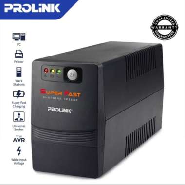 Prolink PRO1501SFC Super Fast Charging Line Interactive UPS [1500VA]