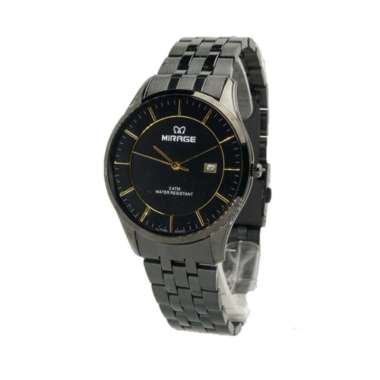 MIRAGE 8544 FULL BLACK LADY LDBIPBAIV Jam Tangan Wanita