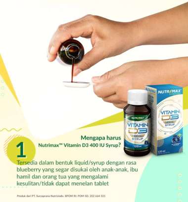 Nutrimax Vitamin D3 Syrup