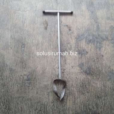 alat bor biopori pelubang tanah alat gali bor tangan 120 promo