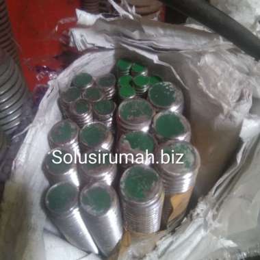 AS DRAT FULL SS M8 STAINLESS AS BAUT STUDBOLT 8MM percm