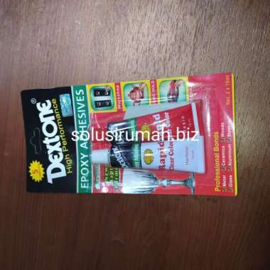 LEM EPOXY 30ML BENING LEM BESI 2 KOMPONEN DEXTONE ARALDITE TRANSPARAN
