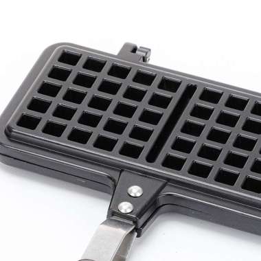Teflon Alat Panggang Masak Waffle Maker Anti Lengket Segi Enam Sarapan Roti Telur