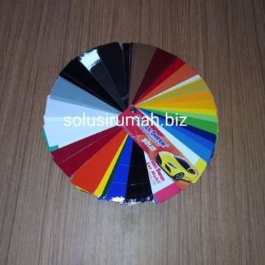 KATALOG CAT MOBIL KIPAS ACLOSE SUPER SOLID WARNA KARTU WARNA COLOR CAR